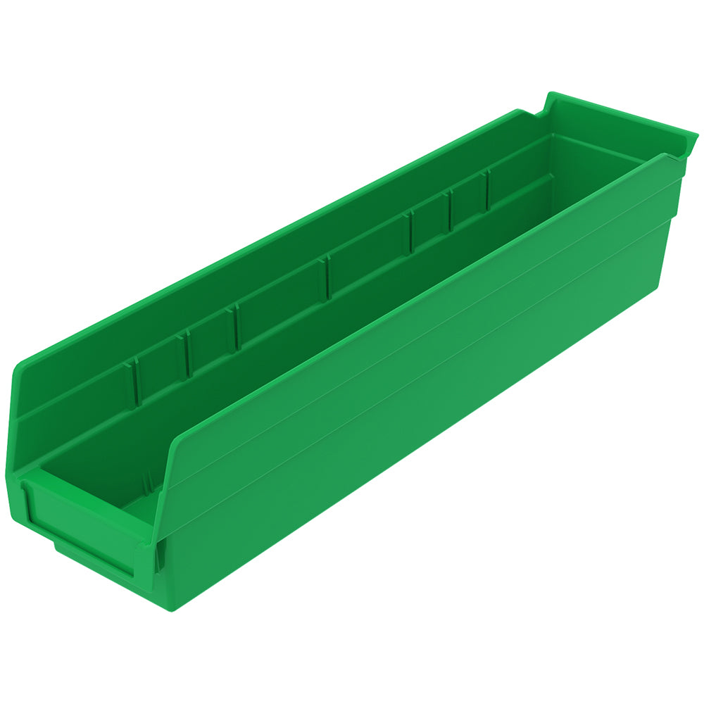 17-7/8"d x 4-1/8"w x 4"h Nesting Shelf Bins - 12 Pack