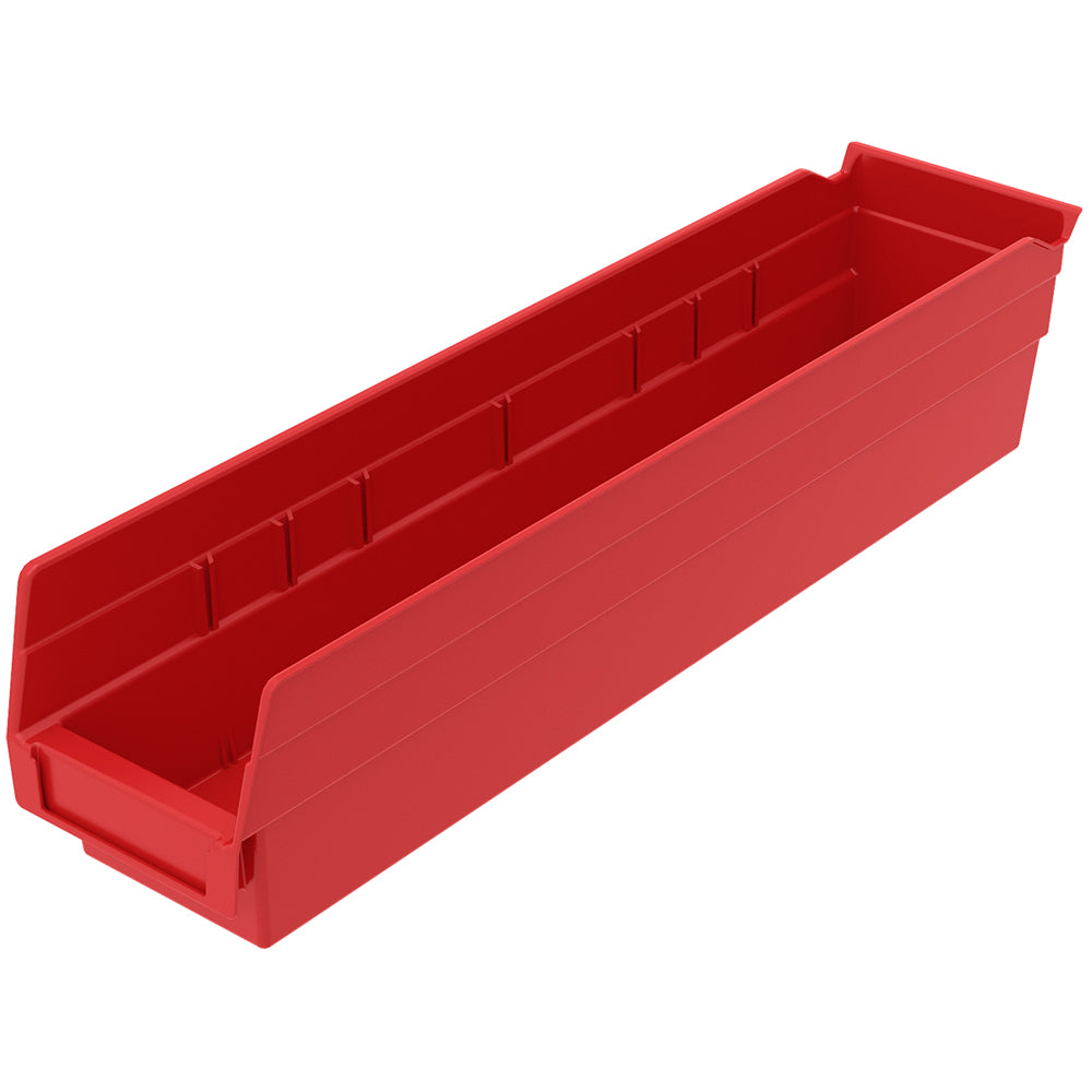 17-7/8"d x 4-1/8"w x 4"h Nesting Shelf Bins - 12 Pack