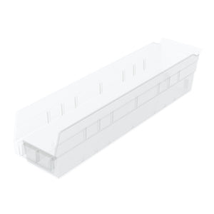 17-7/8"d x 4-1/8"w x 4"h Nesting Shelf Bins - 12 Pack