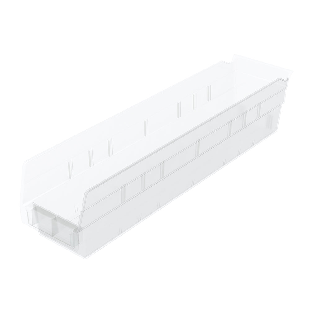 17-7/8"d x 4-1/8"w x 4"h Nesting Shelf Bins - 12 Pack