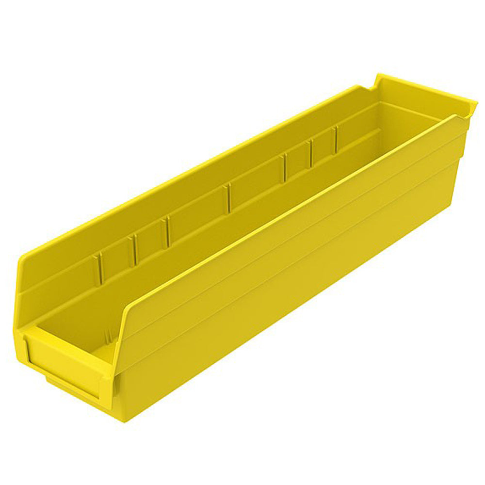 17-7/8"d x 4-1/8"w x 4"h Nesting Shelf Bins - 12 Pack