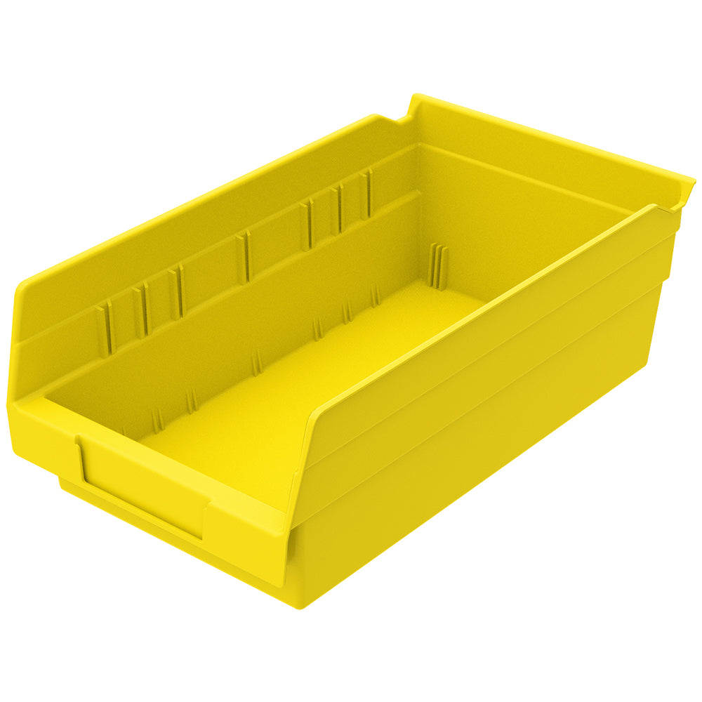 11-5/8"d x 6-5/8"w x 4"h Nesting Shelf Bins - 12 Pack