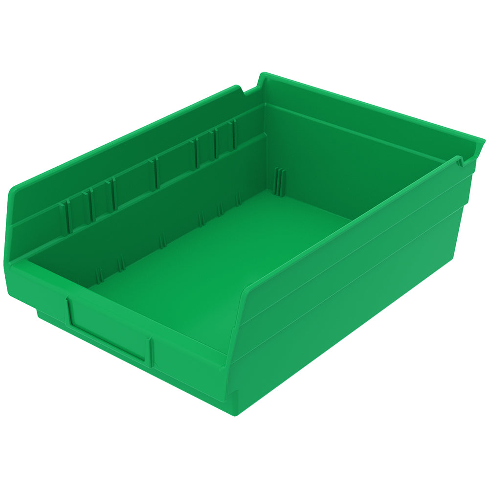 11-5/8"d x 8-3/8"w x 4"h Nesting Shelf Bins - 12 Pack