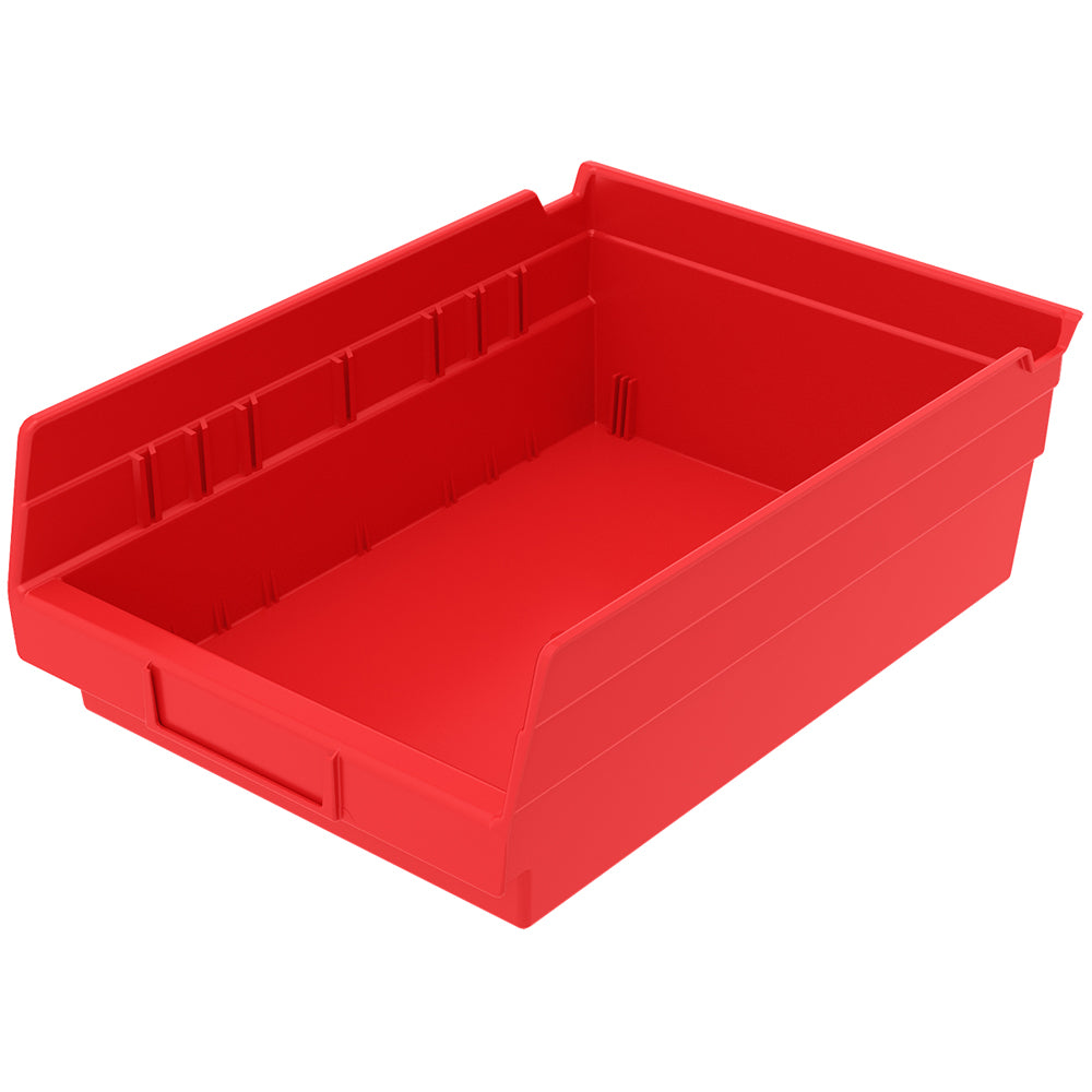 11-5/8"d x 8-3/8"w x 4"h Nesting Shelf Bins - 12 Pack