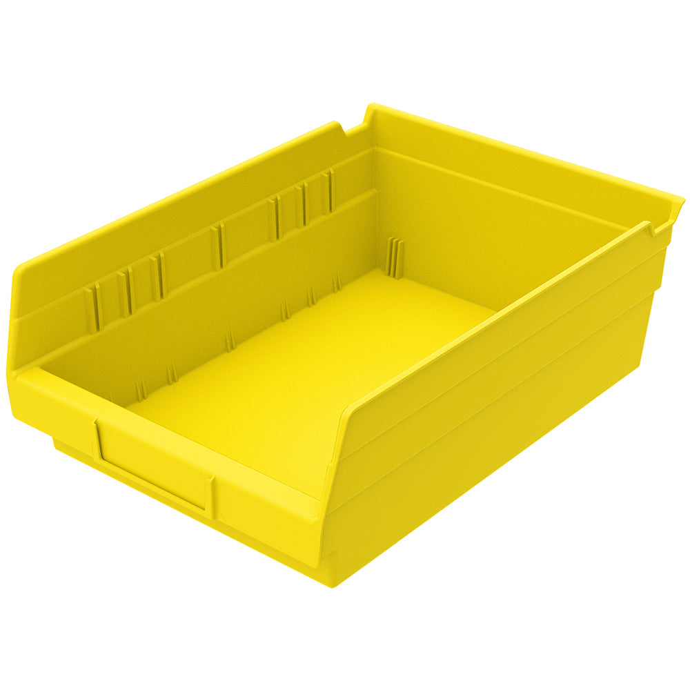 11-5/8"d x 8-3/8"w x 4"h Nesting Shelf Bins - 12 Pack