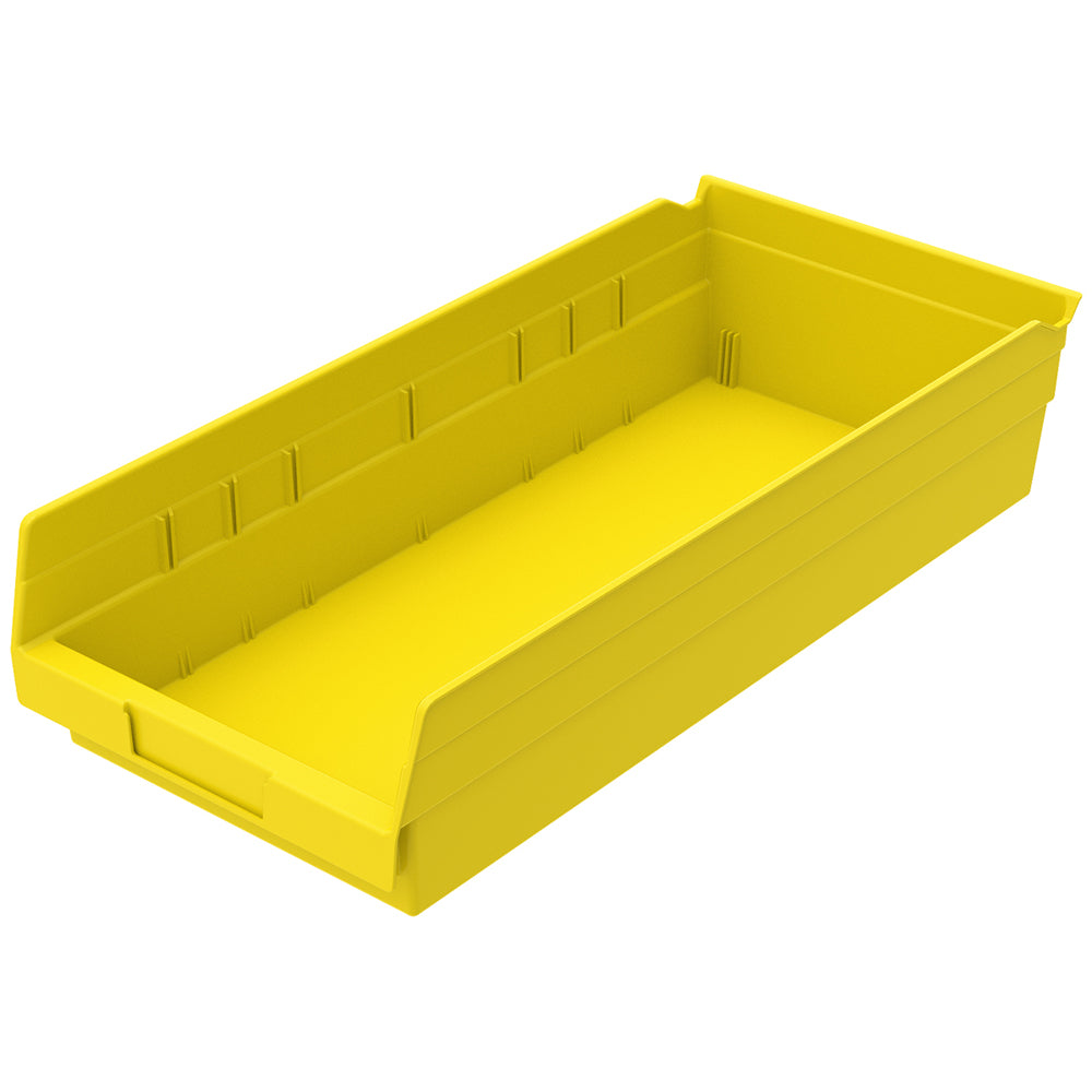 17-7/8"d x 8-3/8"w x 4"h Nesting Shelf Bins - 12 Pack