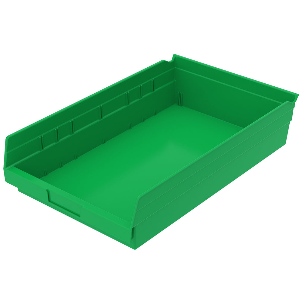 17-7/8"d x 11-1/8"w x 4"h Nesting Shelf Bins - 12 Pack