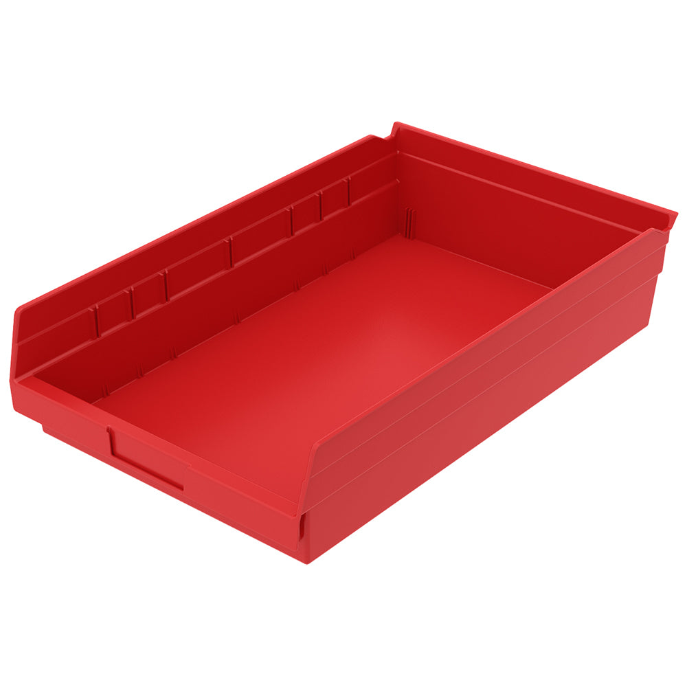 17-7/8"d x 11-1/8"w x 4"h Nesting Shelf Bins - 12 Pack