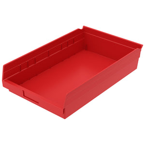 17-7/8"d x 11-1/8"w x 4"h Nesting Shelf Bins - 12 Pack
