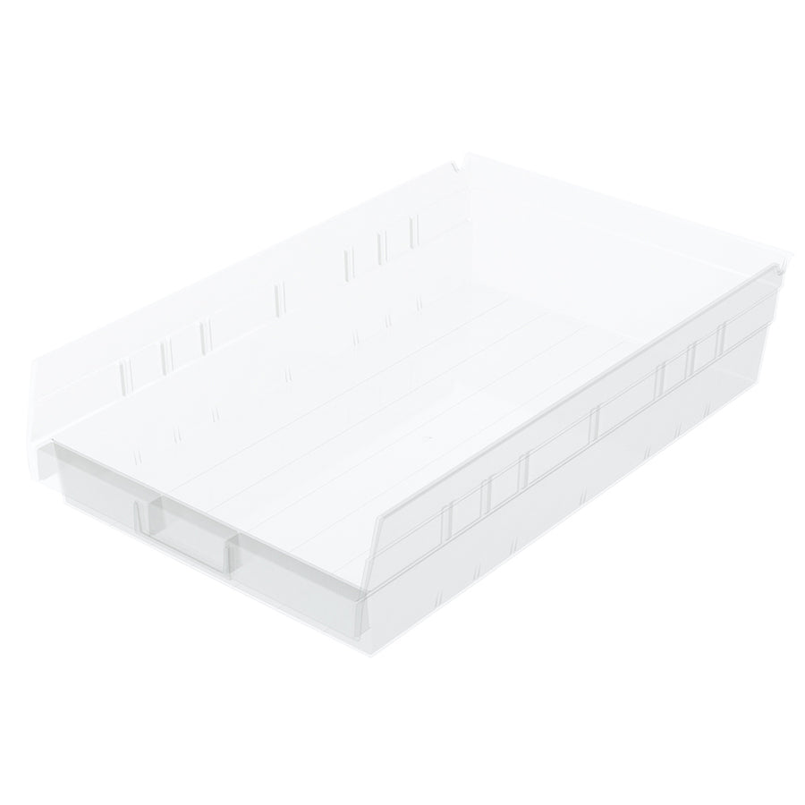 17-7/8"d x 11-1/8"w x 4"h Nesting Shelf Bins - 12 Pack