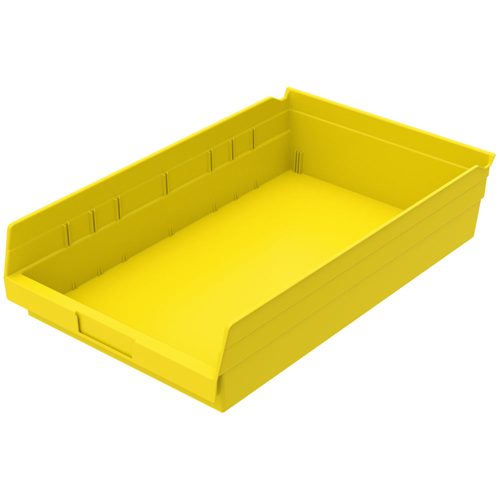 17-7/8"d x 11-1/8"w x 4"h Nesting Shelf Bins - 12 Pack