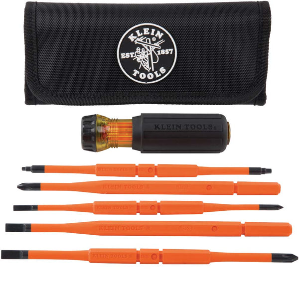 Klein 8-in-1 Insulated Interchangeable Screwdriver Set (32288)