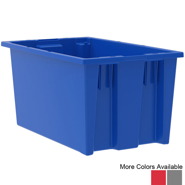 Akro Nest and Stack Totes 6 Pack - 18"d x 11"w x 9"h