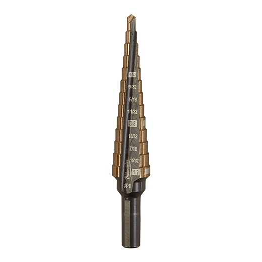Milwaukee #1 Cobalt Step Drill Bit (48-89-9281)