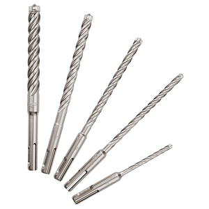 Milwaukee 5 PC SDS Plus 4CT MX4™ Set (48-20-7498)