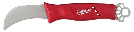 Milwaukee Lineman's Hawkbill Knife w/ STICKWORK™ 3in1 Ring (48-22-1924)