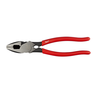 Milwaukee High-Leverage Lineman's Pliers with Thread Cleaner (48-22-6503)
