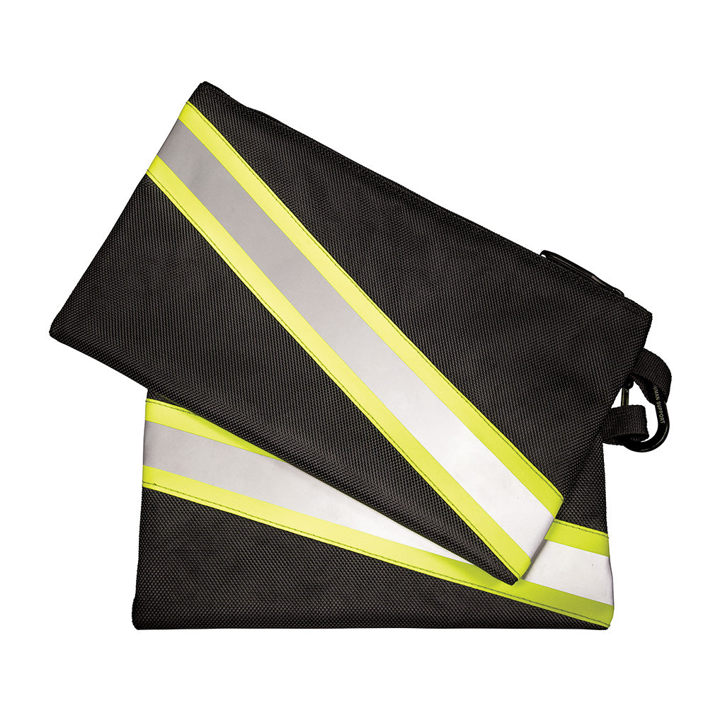 Klein Zipper Bags, High Visibility Tool Pouches, 2-Pack (55599)