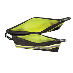 Klein Zipper Bags, High Visibility Tool Pouches, 2-Pack (55599)