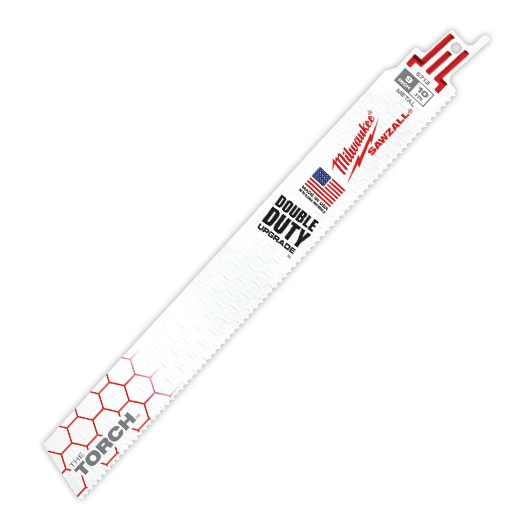 Milwaukee 9" 10 TPI The Torch™ SAWZALL® Blades (Bulk - 100 Pk) (48-01-7713)