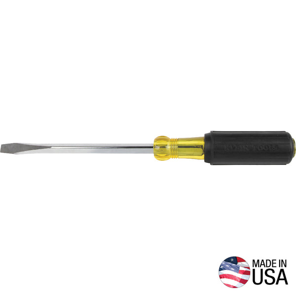 Klein 5/16-Inch Keystone Screwdriver, 6-Inch Square Shank (600-6)