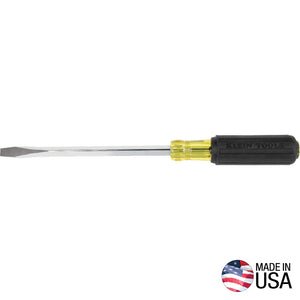 Klein 3/8-Inch Keystone Screwdriver, 8-Inch Square Shank (600-8)