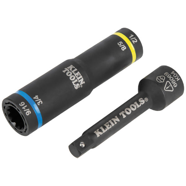 Klein 4-In-1 Flip Quad Socket (66009)