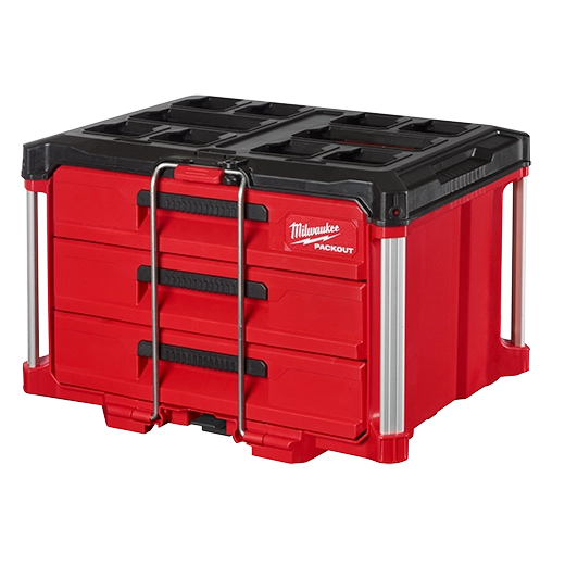 Milwaukee PACKOUT™ 3-Drawer Tool Box (48-22-8443)