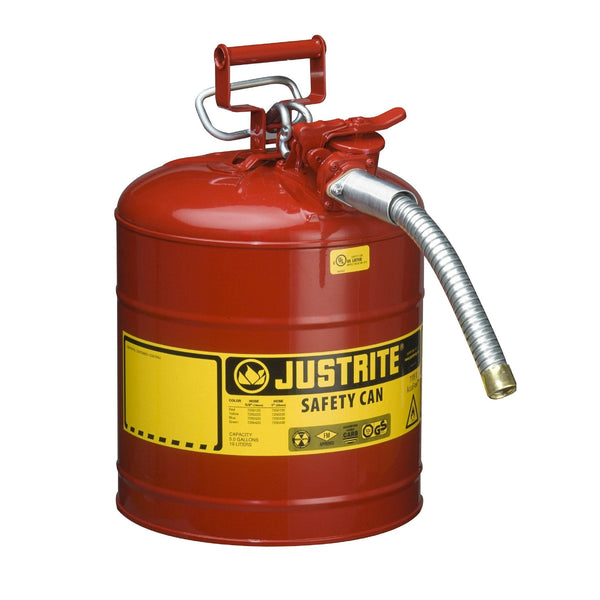 Justrite 5 Gallon Red Safety Can Type Ll (7250130)