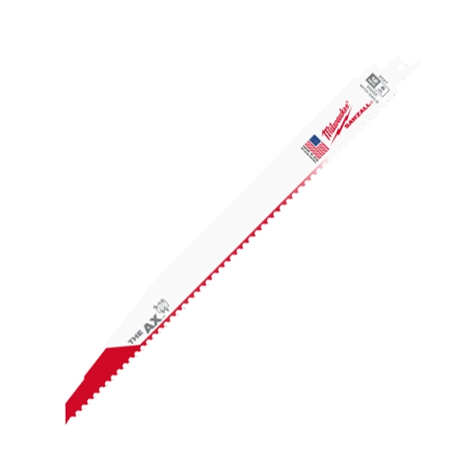 Milwaukee 12" 5 TPI The Ax™ Sawzall® Blade (100 Pk) (48-01-7027)