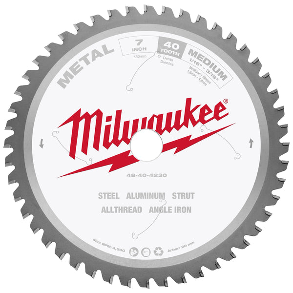 Milwaukee 6-1/2" Metal Cutting Circular Saw Blade (48-40-4220)