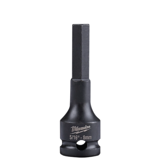 Milwaukee SHOCKWAVE™ Impact Duty 5/16" Lineman's 3/8" Drive Hex Bit Socket (49-66-5151)