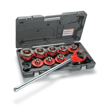 RIDGID 12-R Exposed Ratchet Threader Set, NPT, 1/2" - 2" (36475)