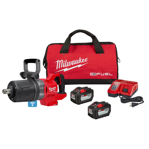 Milwaukee M18 FUEL 1" D-Handle High Torque Impact Wrench w/ ONE-KEY Kit (2868-22HD)
