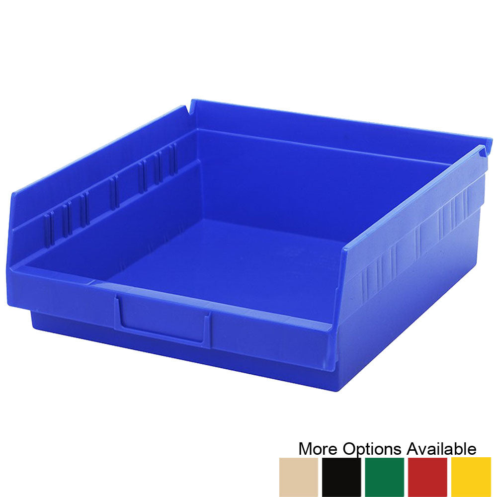 11-5/8"d x 11-1/8"w x 4"h Nesting Shelf Bins - 8 Pack