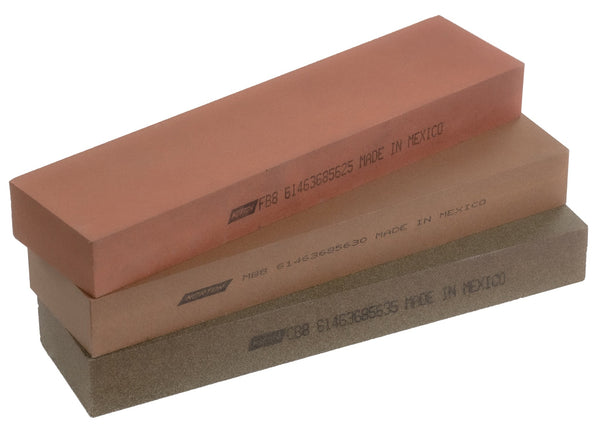 Norton India MB8 Medium Single Grit Benchstone 8" x 2" x 1" (61463685630)