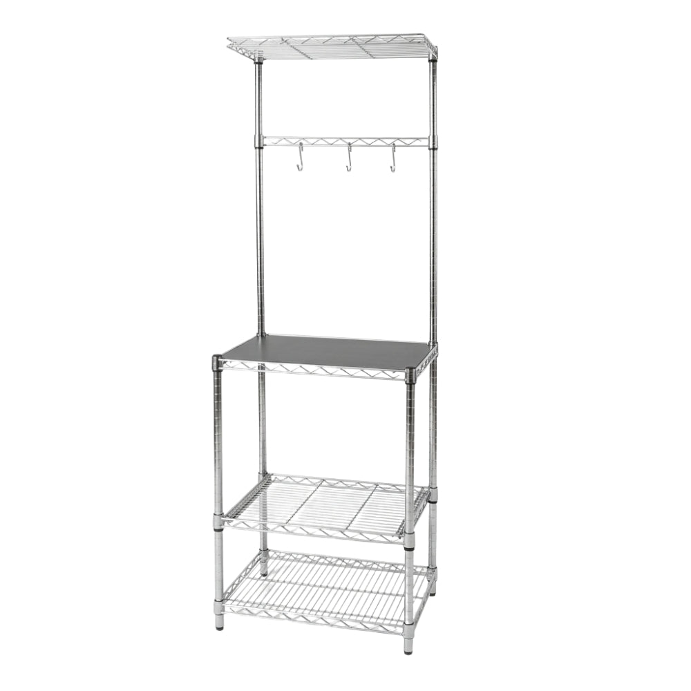 Baker's Rack with Sliding Shelf - 18"d x 24"w x 72"h