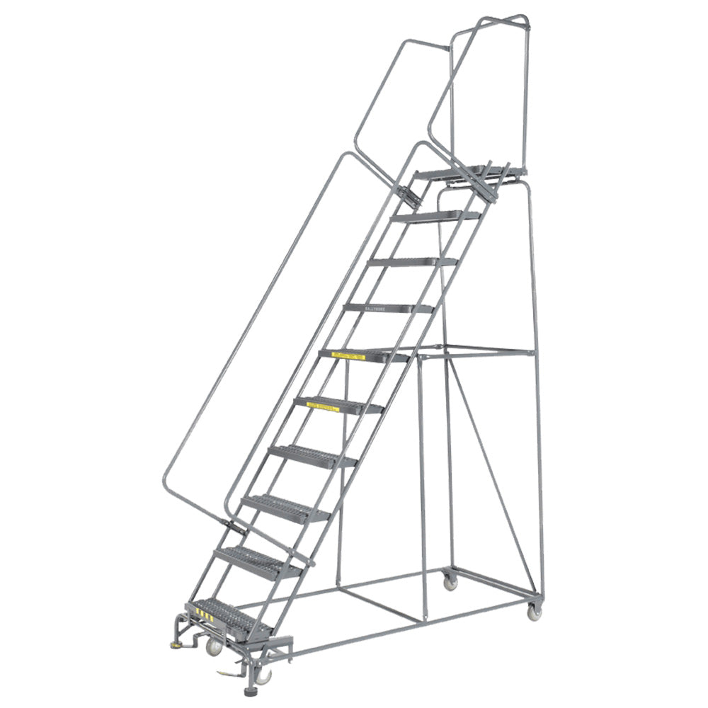 Ballymore 10 Step Rolling Ladder with Lockstep