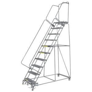 Ballymore 10 Step Rolling Ladder with Lockstep