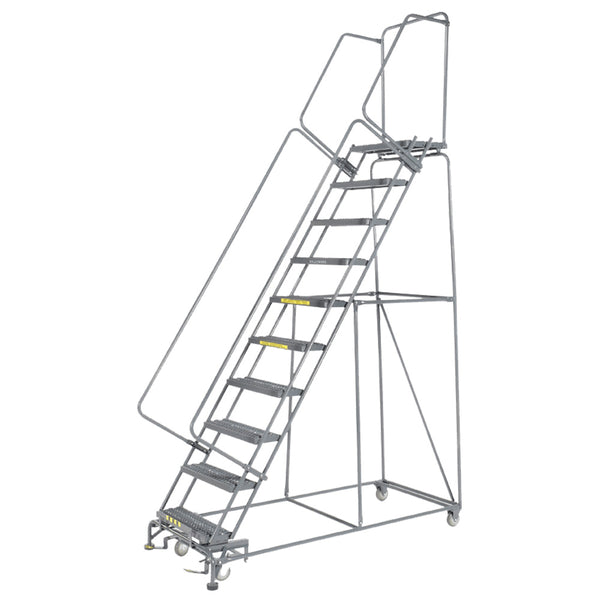Ballymore 10 Step Rolling Ladder with Lockstep