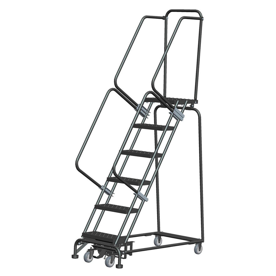 Ballymore 6 Step Rolling Ladders with Lockstep