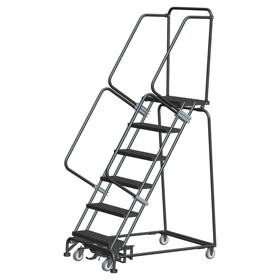 Ballymore 6 Step Rolling Ladders with Lockstep