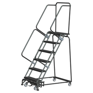Ballymore 6 Step Rolling Ladders with Lockstep
