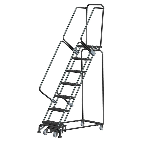 Ballymore 7 Step Rolling Ladders with Lockstep