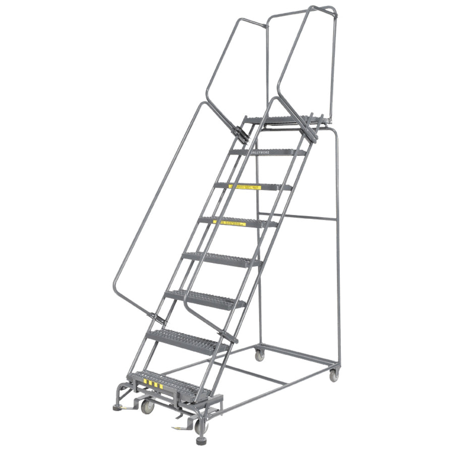 Ballymore 8 Step Rolling Ladders with Lockstep