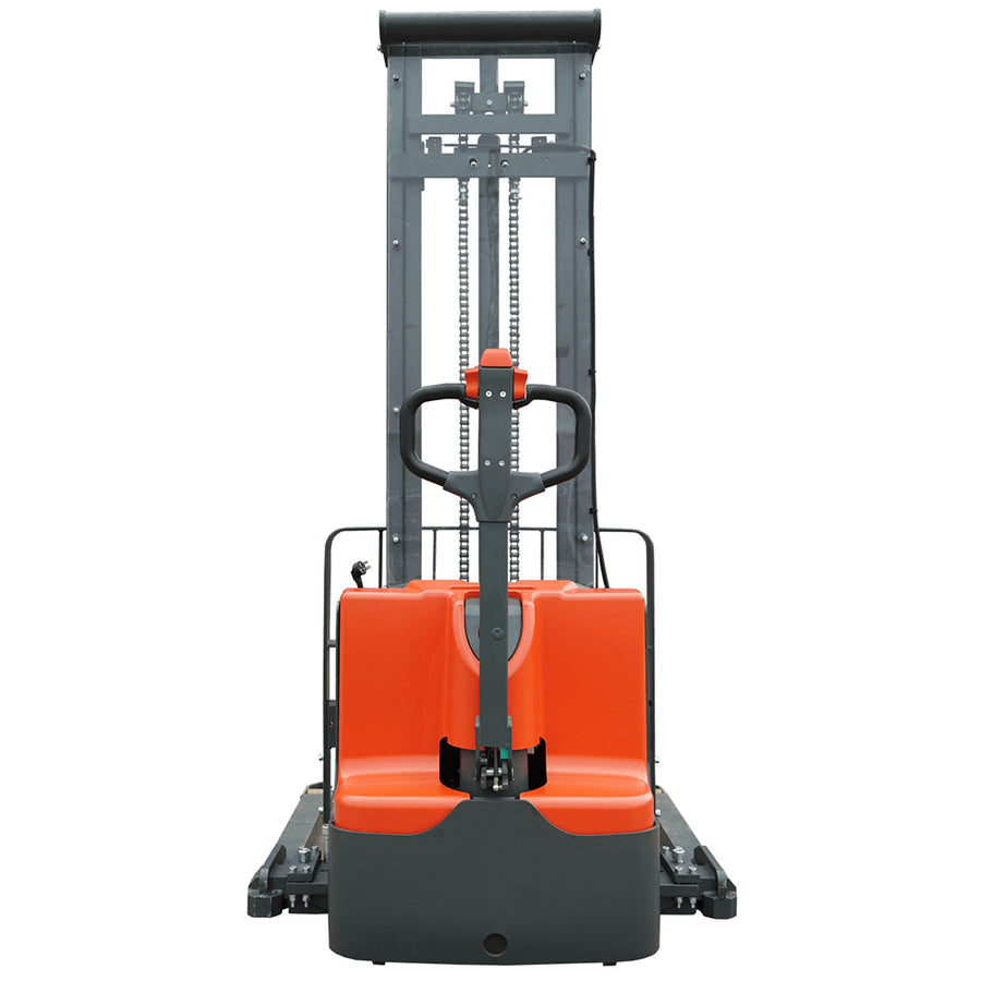 Ballymore Fully Powered Straddle Stacker Lift Truck - 2,200 lb Capacity