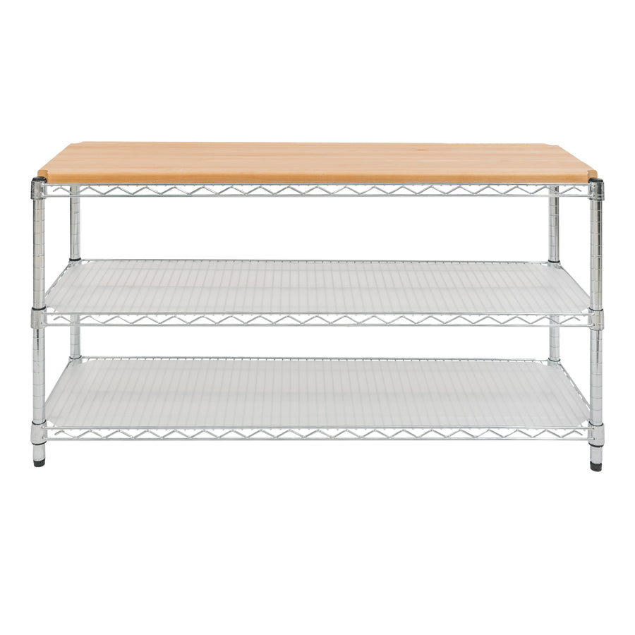 Bench with Shoe Rack