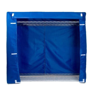 Quick Ship 18"d 400 Denier Nylon Cart Covers - Royal Blue