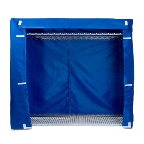 Quick Ship 18"d 400 Denier Nylon Cart Covers - Royal Blue
