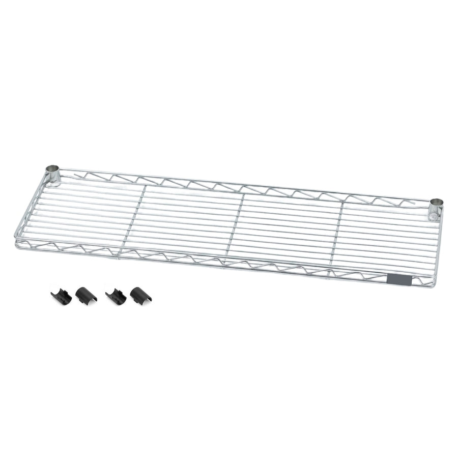 Chrome Cantilever Wire Shelves with Shelf Clips
